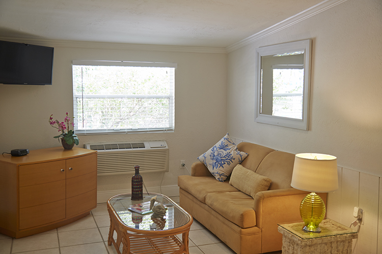 Atlantic Bay Resort living room area. Book with us DIRECTLY and SAVE.